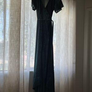Baltic Born Velvet Wrap Dress